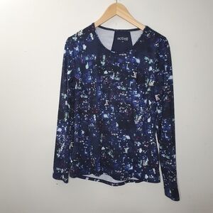 Active By Tchibo Print Pattern Long Sleeve Size M